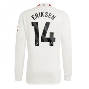 Manchester United Christian Eriksen #14 Koszulka Trzecich 2023-24 Długi Rękaw